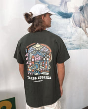 Load image into Gallery viewer, Three Stories - Shack Tee - Black
