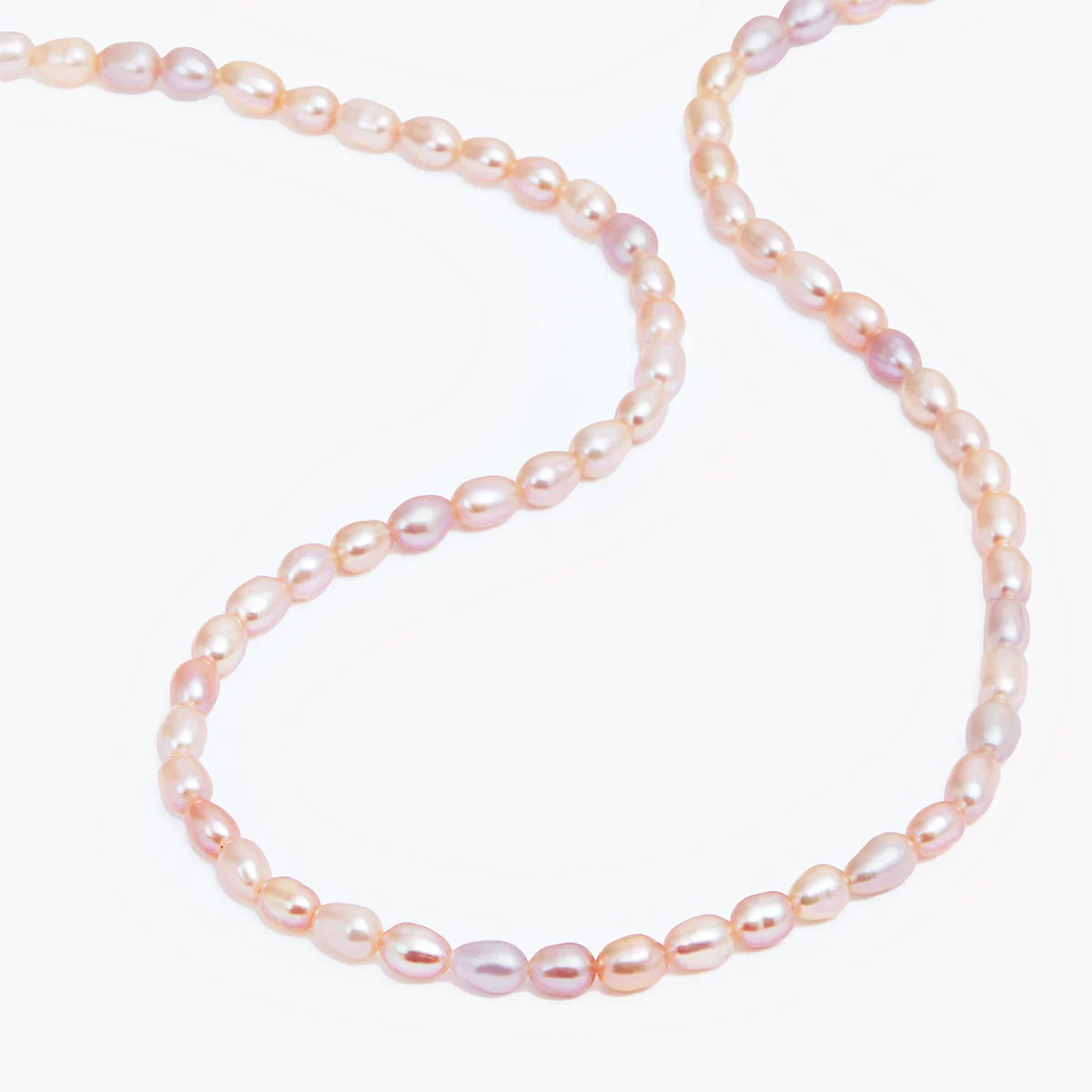 Pink 2024 moti necklace