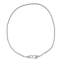 Load image into Gallery viewer, Cleopatra’s Bling - Handmade Snake Chain Necklace - Silver

