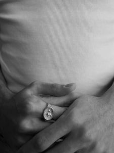 Temple Of The Sun - Poseidon Ring - Silver