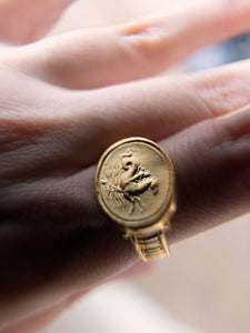 Temple of the Sun -Poseidon Ring - Gold