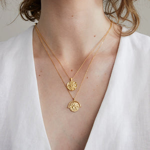 Jolie & Deen- Tribe Coin Necklace- Gold