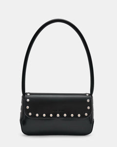 Brie Leon - Mini Camille Bag Stud Edition - Black Semi Patent