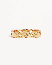 Load image into Gallery viewer, By Charlotte - Connected Hearts Ring - Gold

