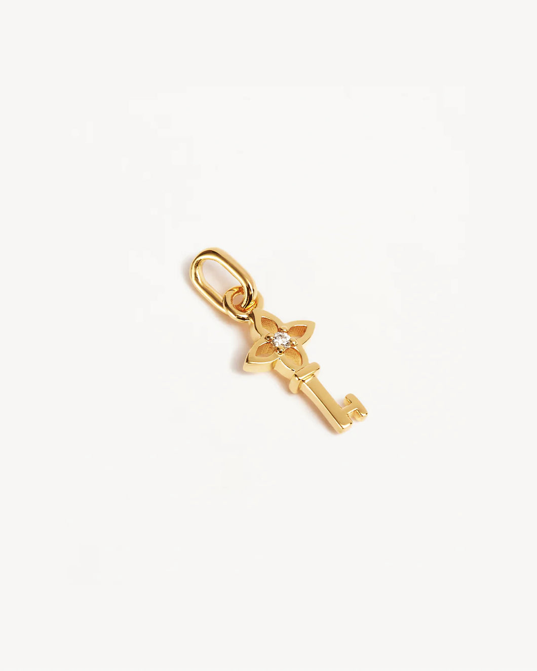 By Charlotte - Key to My Heart Pendant - Gold