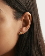 Load image into Gallery viewer, By Charlotte - Ocean Whisper Stud Earrings - Gold
