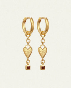 Temple Of The Sun - Eros Earrings - Gold