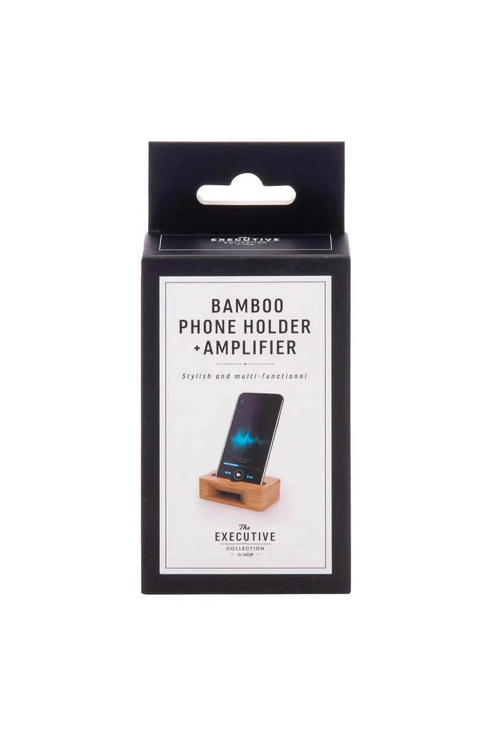 The Executive Collection - Bamboo Phone Amplifier