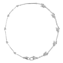 Load image into Gallery viewer, Cleopatra&#39;s Bling -  Botticini Necklace - Silver
