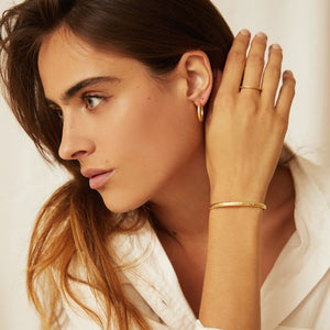 Arms Of Eve - Arabella Hoop Earrings - Gold