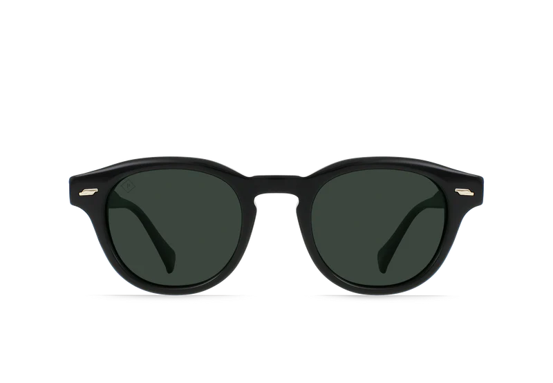 Raen - Kostin - Recycled Black/Green Polarized