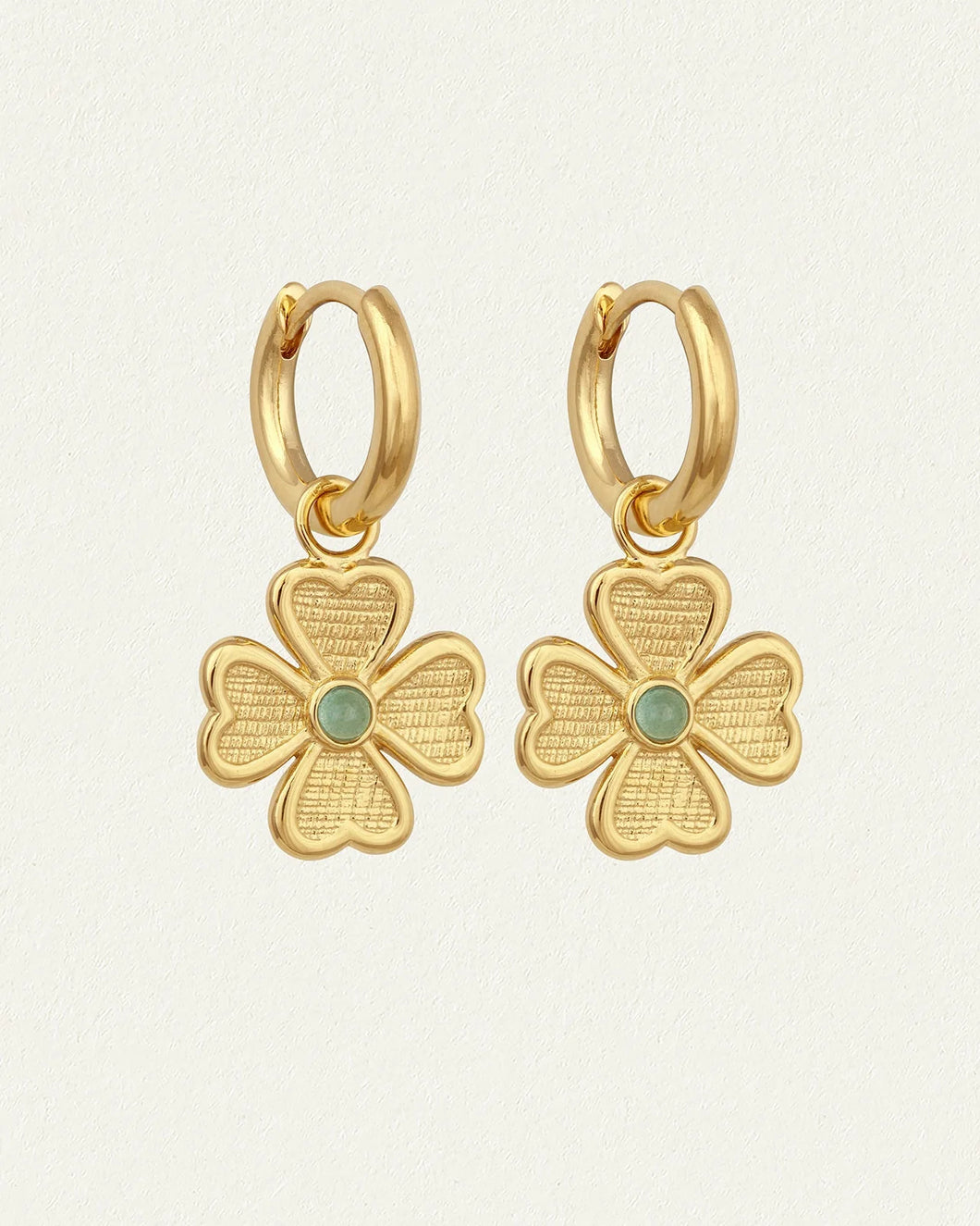 Temple Of The Sun - Fortune Earrings - Gold