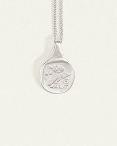 Temple of the Sun - Palas Coin Necklace - Silver