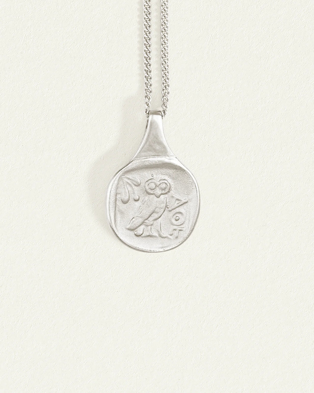 Temple of the Sun - Palas Coin Necklace - Silver