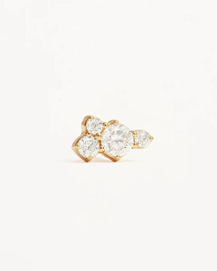 By Charlotte - Mist Stud Earrings - Gold