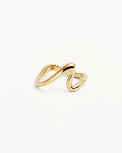 By Charlotte - Flow Of Life Ring - Gold