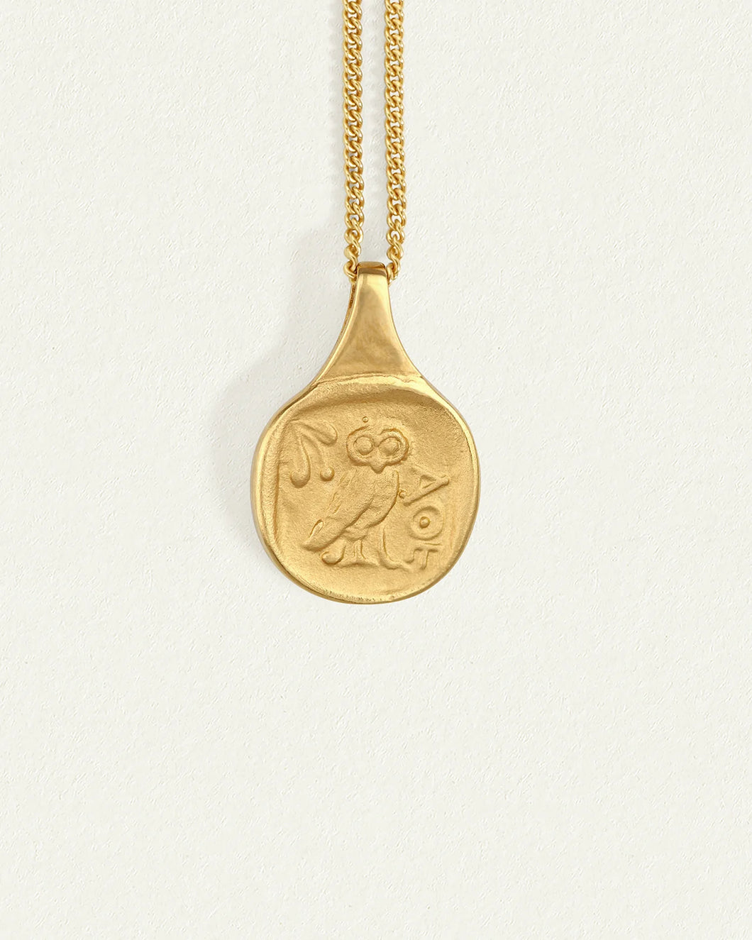 Temple of the Sun - Palas Coin Necklace - Gold