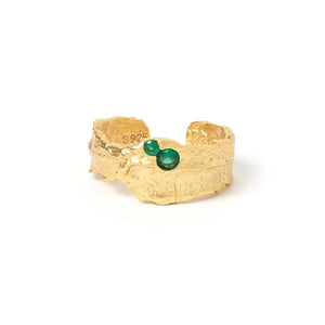 Arms of Eve - Anya Ring -  Green/Gold