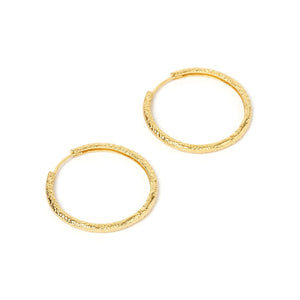 Arms Of Eve - Sebastian Hoop Earrings - Gold