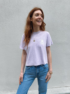 Three Stories - W's Sprout Tee - Orchid
