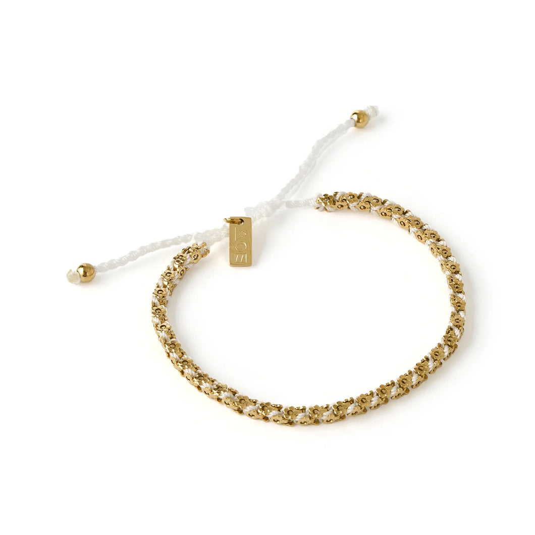 Arms Of Eve - Beatrice Gold Bracelet - Vanilla