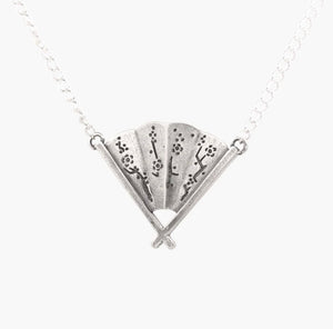 Sue The Boy - Hand Fan Necklace