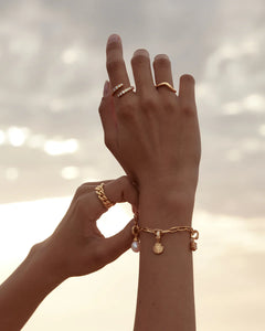 By Charlotte - Flow Of Life Ring - Gold