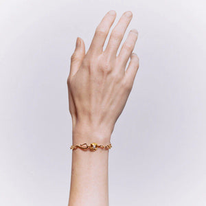 Cleopatra's Bling -  Perdita Bracelet With Pearl - 18K Gold Plated