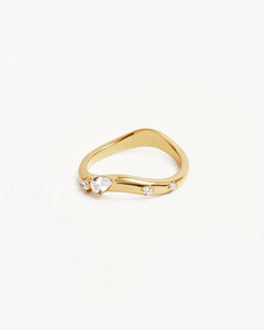 By Charlotte - Chasing Tides Ring - Gold