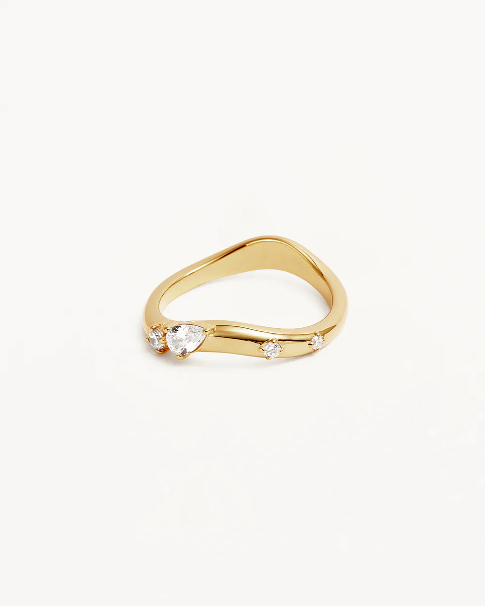 By Charlotte - Chasing Tides Ring - Gold