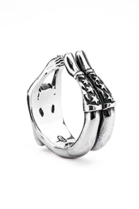 Lox & Chain - Arched Cowgirl Ring