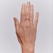 Load image into Gallery viewer, Cleopatra&#39;s Bling - Trismosin Ring with Zircon - Silver
