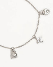 Load image into Gallery viewer, By Charlotte - Love Unlocked Charm Bracelet - Silver
