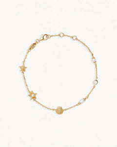 By Charlotte - Ocean Dreaming Bracelet - Gold