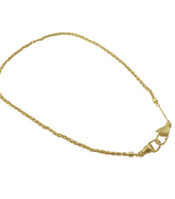 Load image into Gallery viewer, Cleopatra’s Bling - Handmade Snake Chain Necklace - Gold
