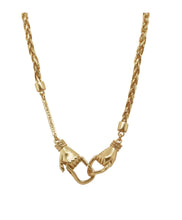 Load image into Gallery viewer, Cleopatra’s Bling - Handmade Snake Chain Necklace - Gold
