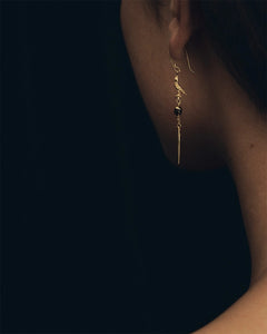 Temple Of The Sun - Ray Earrings - Gold
