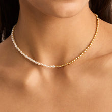 Load image into Gallery viewer, By Charlotte - By Your Side Pearl Choker - Gold
