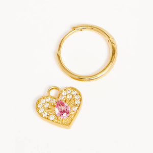 By Charlotte - Connect With Your Heart Hoops - Gold