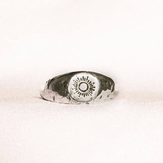 Salty Dagger - Faith Ring Silver