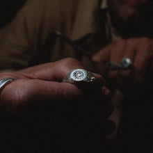 Load image into Gallery viewer, Salty Dagger - Faith Ring Silver
