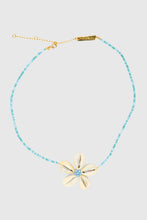 Load image into Gallery viewer, The Wolf Gang - Flores Necklace - Aqua
