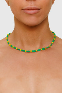 The Wolf Gang - Canggu Necklace - Lime