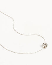 Load image into Gallery viewer, By Charlotte - I Am Loved Spinning Meditation Necklace - Silver
