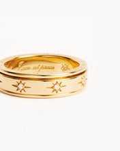 Load image into Gallery viewer, By Charlotte - I Am Loved Spinning Meditation Ring - Gold
