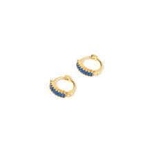 Load image into Gallery viewer, Arms Of Eve - Khloe Earring - Sapphire/Gold
