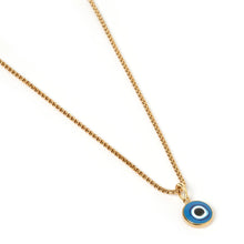 Load image into Gallery viewer, Arms Of Eve - Occhio Charm Necklace - Gold
