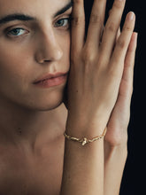 Load image into Gallery viewer, Temple Of The Sun - Pomegranate Bracelet Gold
