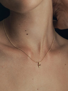 Temple Of The Sun - Pomegranate Necklace - Gold