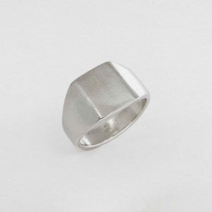 Sue The Boy - Tall Rectangle Signet Ring